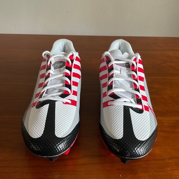 New Nike Vapor Edge Speed 360 Men’s Red White Football Cleats DQ5110-061 NWOB - Picture 3 of 5